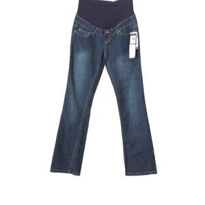 Planet Motherhood Jeans Blue Full Panel Maternity Mama Denim S